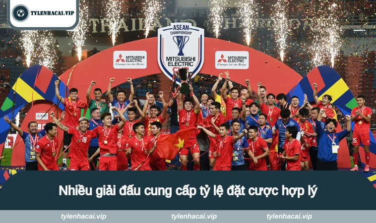 ty le keo nha cai viet nam 3 Nhiều giải đấu cung cấp tỷ lệ đặt cược hợp lý